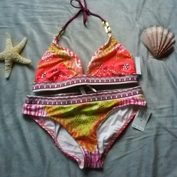Trina Turk Seychelles bikini NWT - Picture 3 of 7